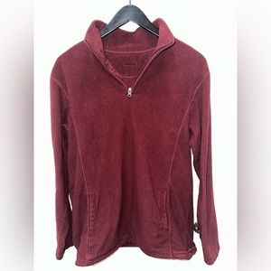 MENS CROFT & BARROW FLEECE PULLOVER LARGE-TALL